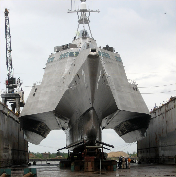 LCS on Pete B After Transfer - Transfer of 2,500 Ton LCS-2 Independence